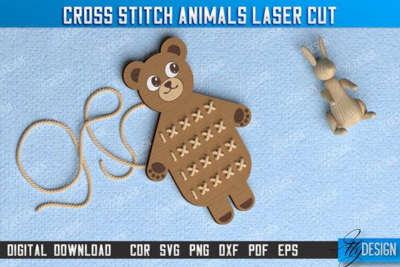 Cross Stitch Bear Montessori Lacing: A Designer's Review