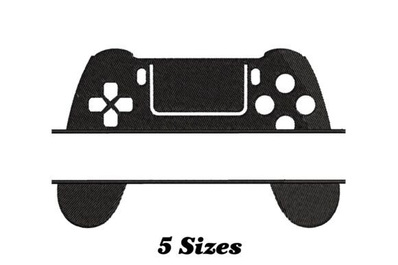 Video Game Controller Name Frame Review for Embroidery